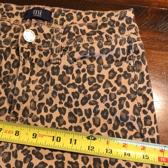 YMI Jeans Leopard Cheetah Print Skinny Jeans - Picture 8 of 11